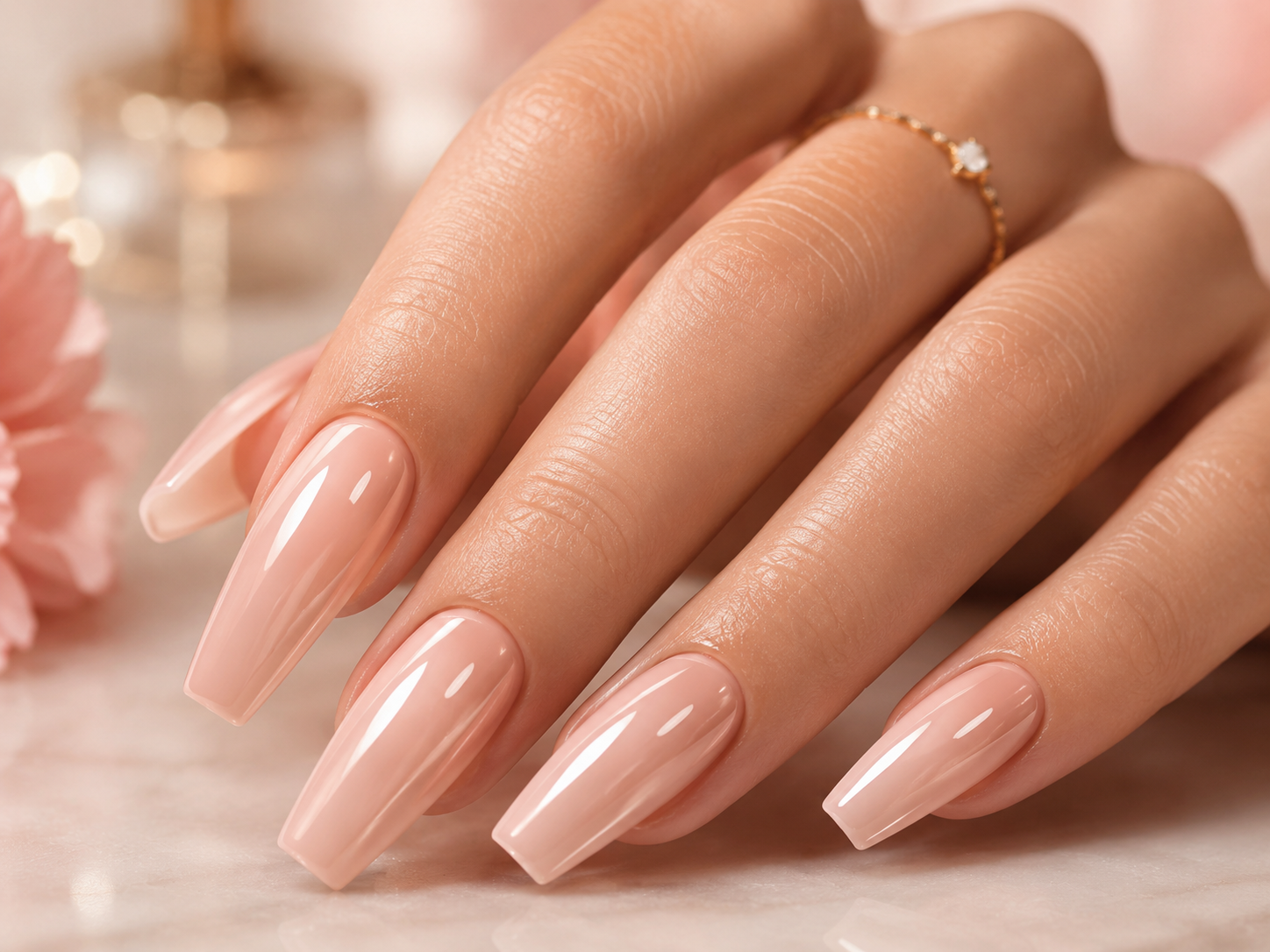 Acrylic nail extensions in Warrensburg MO nail salon