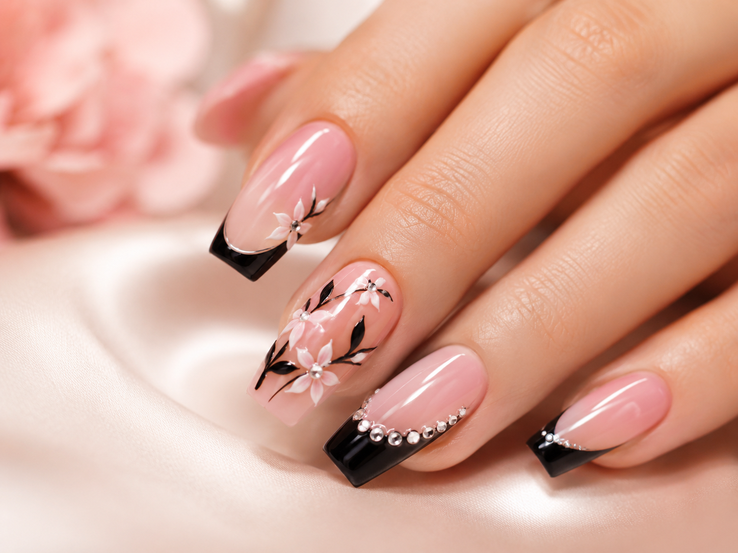 Custom nail art design in Warrensburg MO